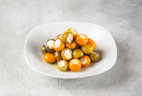 Ассорти перцев "ГРЕКО" фаршированных сыром фета, вес