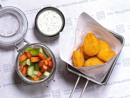 Фиш Наггетсы с овощами микс 240гр