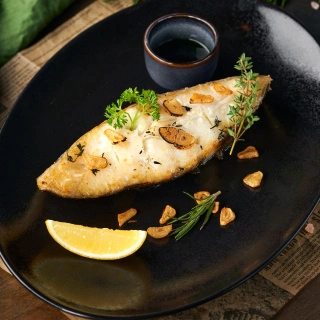 Палтус в лайм-имбирном маринаде запеченный, вес