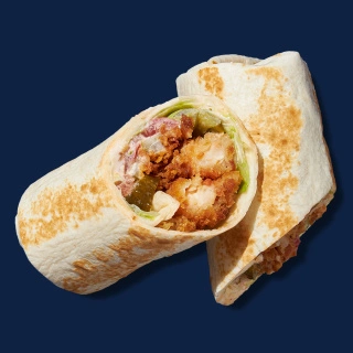 Шаурма с креветками