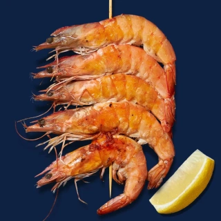 Шашлычок из креветок ванамей 120гр