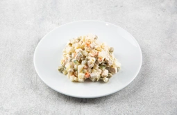 Оливье с курицей, вес