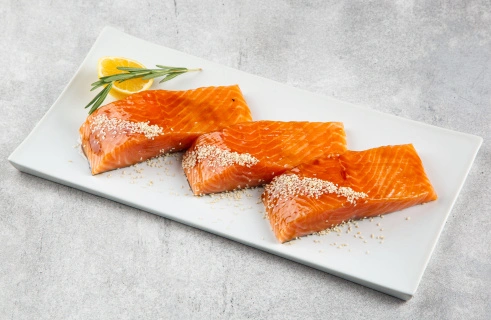 Лосось в соусе "Терияки" запечённый, вес