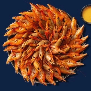 Плато креветок (900 гр)