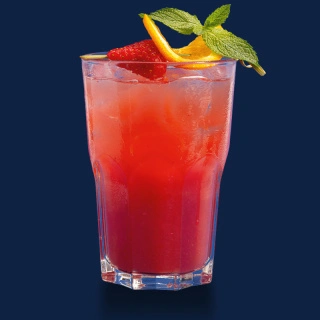 Фирменный лимонад клубника-апельсин 400мл