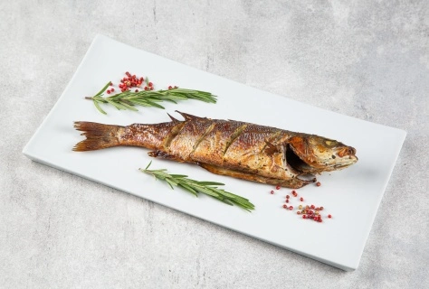 Сибас-гриль в маринаде "Базилик", вес