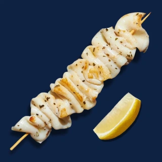 Шашлычок из кальмара 120/20 гр.