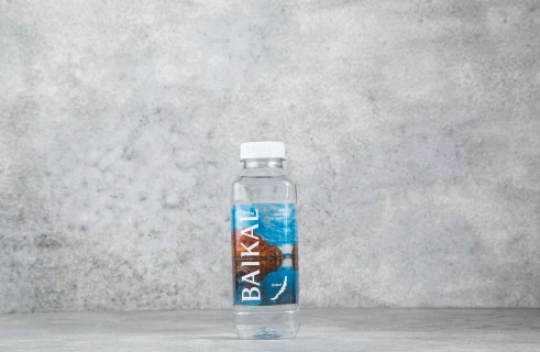 Вода Байкальская глубинная 0,43л./меню