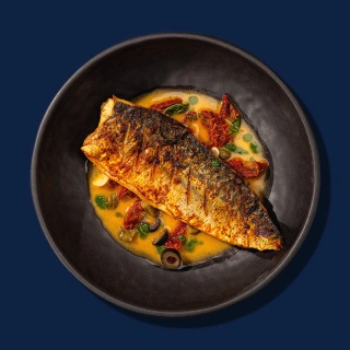 Скумбрия в соусе верначе