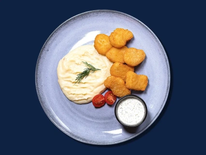 Фиш Наггетсы с картофельным пюре 340гр