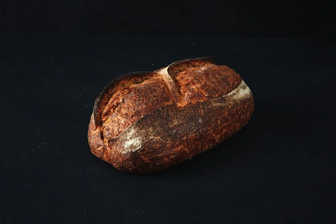 Хлеб пшенично-ржаной "Печорин" половинка