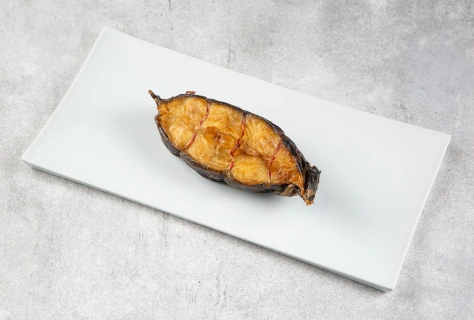 Зубатка пестрая кусок горячего копчения