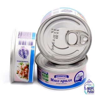 Мясо криля "Аквамарин", ж/б, 105г