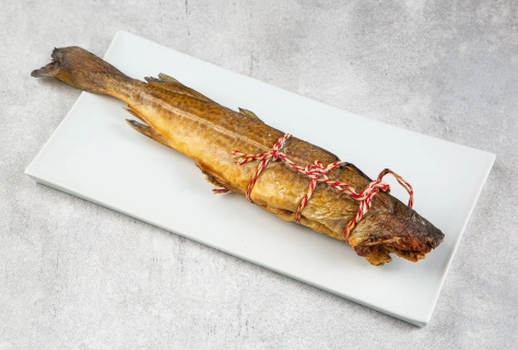 Треска кусок горячего копчения