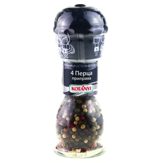 4 перца KOTANYI, мельница, 35 гр