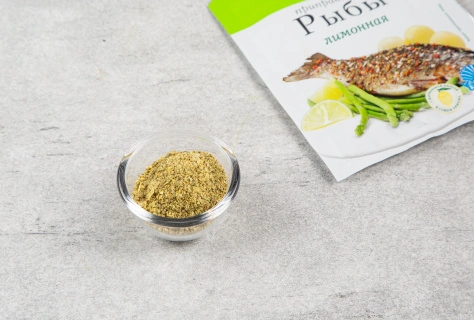 Приправа для рыбы лимонная с морской солью "Волшебное дерево", 30 гр
