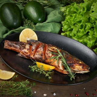 Сибас-гриль в маринаде "Пряные травы", вес