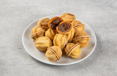 Орешки со сгущенкой, вес