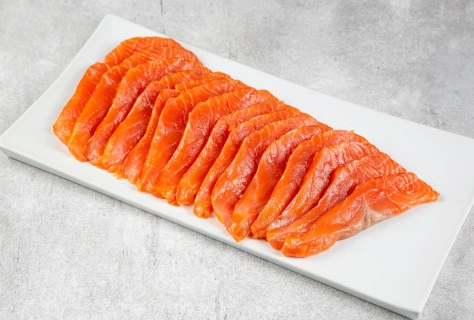 Форель ломтики холодного копчения