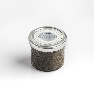 Икра сибирского осетра забойная зернистая, ст/б 100 г