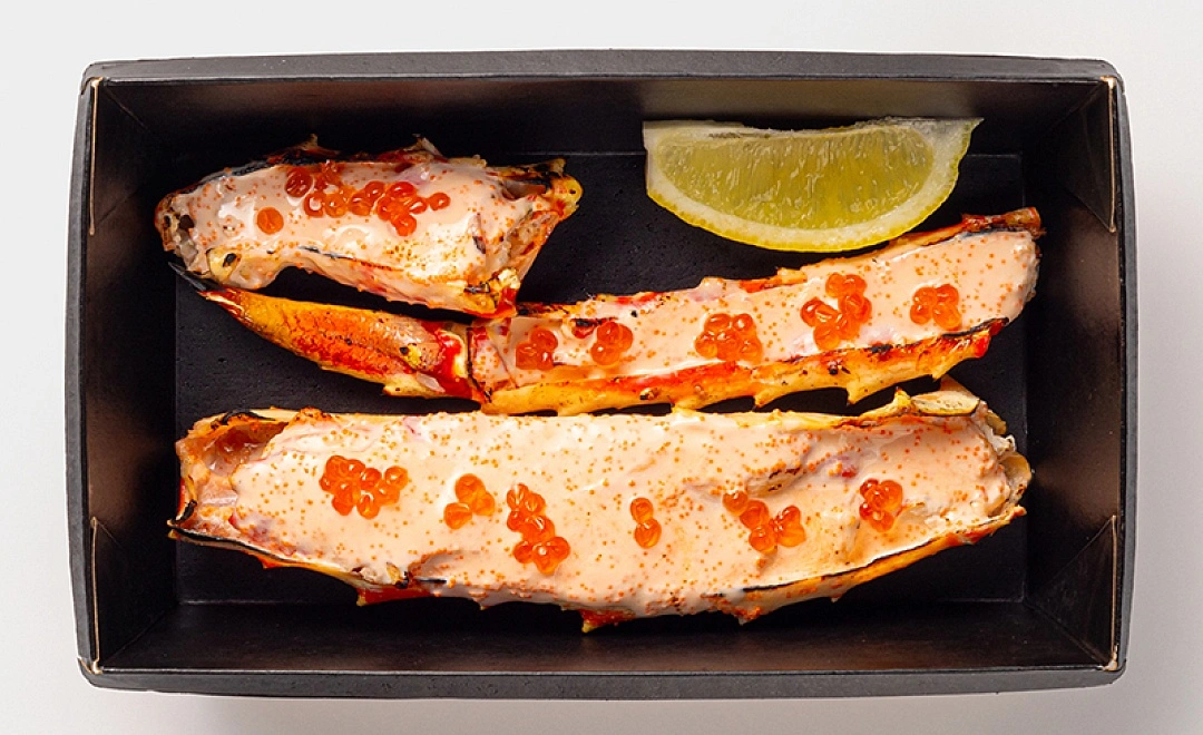 Клешня камчатского краба в соусе биск 170гр