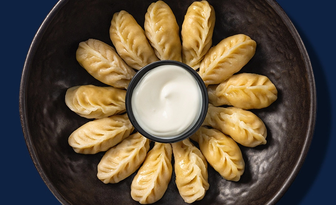 Пельмешки из 2 видов рыб вареные