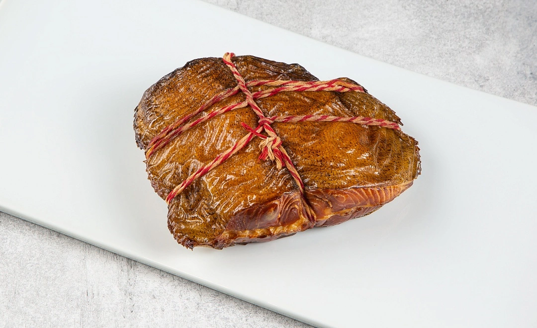 Зубатка пестрая кусок горячего копчения