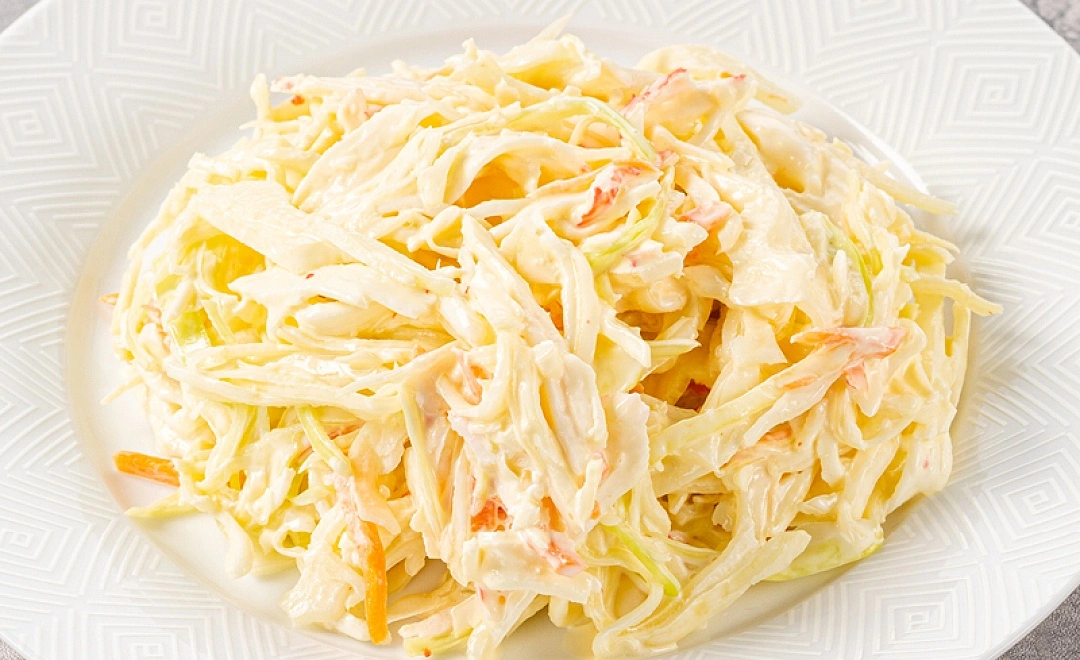 Салат "Коул слоу с крабовыми палочками", вес