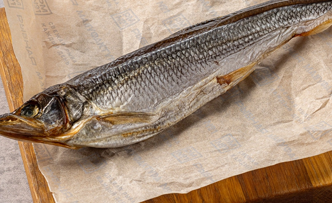 Корюшка  вяленая крупная, вес