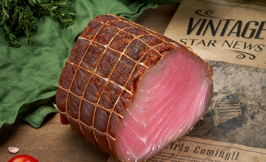 Тунец кусок холодного копчения в вакууме