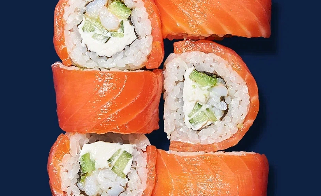 Ролл Филадельфия с креветкой