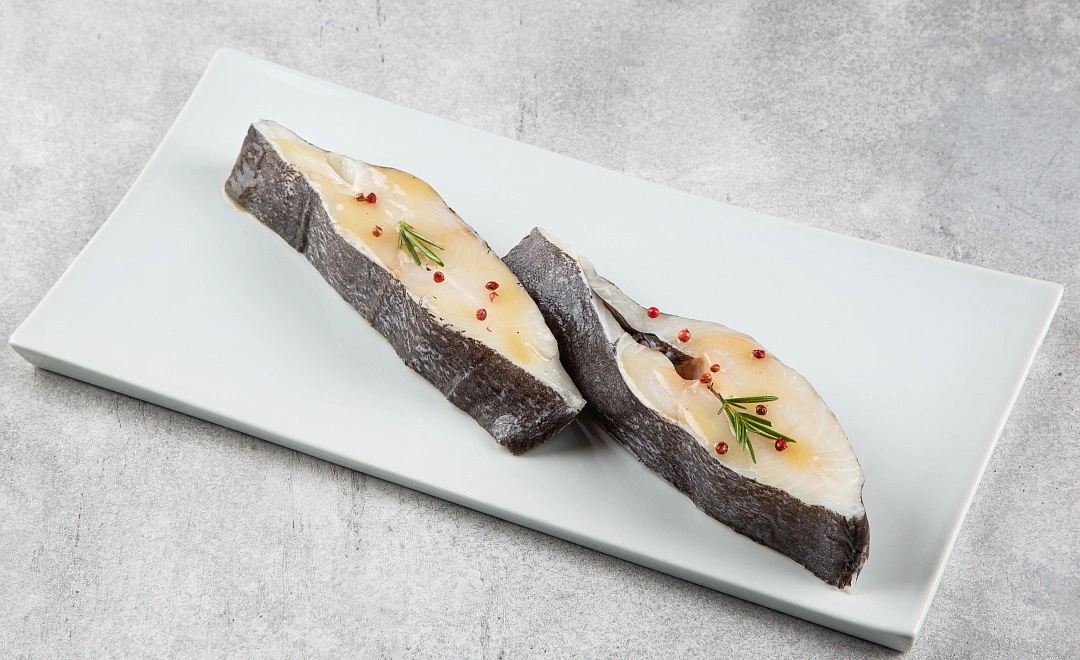 Палтус в лайм-имбирном маринаде охл