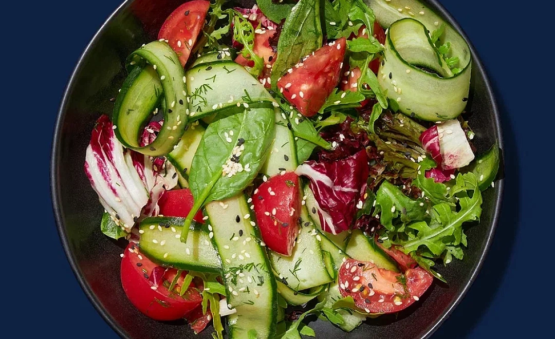 Фирменный овощной салат