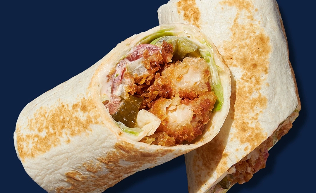 Шаурма с креветками