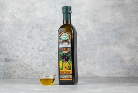 Оливковое масло с Крита не рафенированное  Extra virgin oil DELPHI