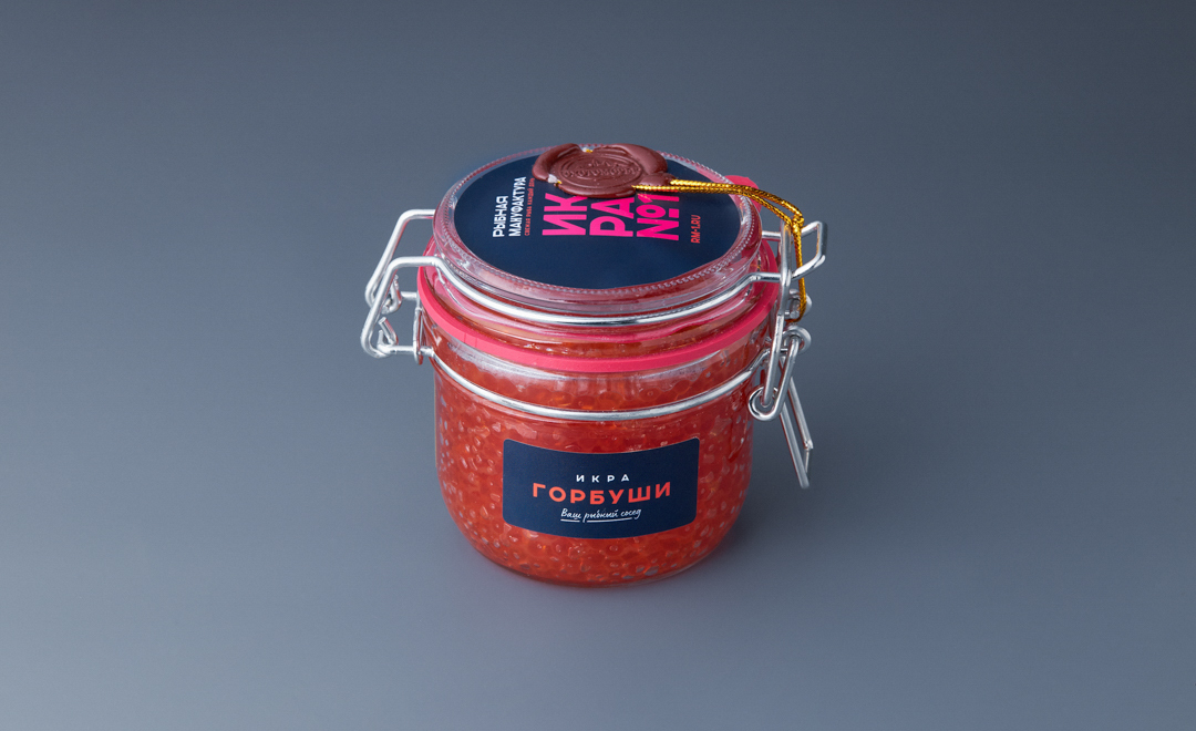 Икра горбуши, 230гр