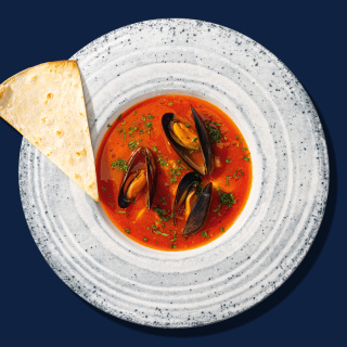 Марсельский буйабес с морепродуктами Марсельский буйабес с морепродуктами