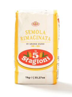 Мука "Семола" Le 5 Stagioni из твёрдых сортов пшеницы мелкого помола