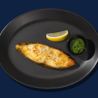 Стейк палтуса