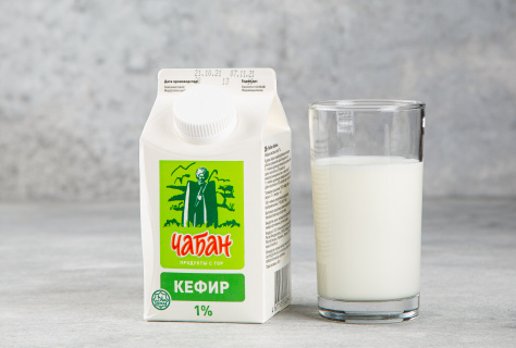Кефир Чабан 1%, 450г